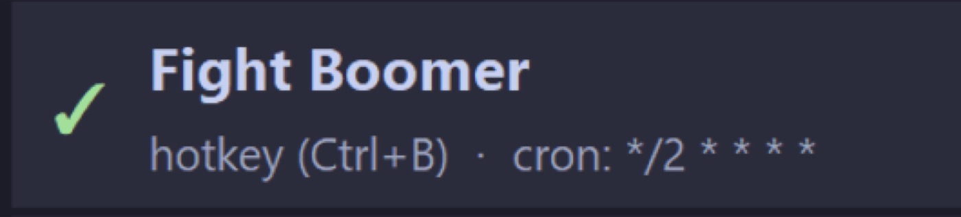 Function enabled